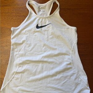 Nike Women's White Racerback Tank Top